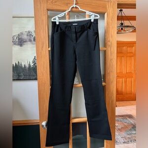 Express Black Boot Cut Editor Pants